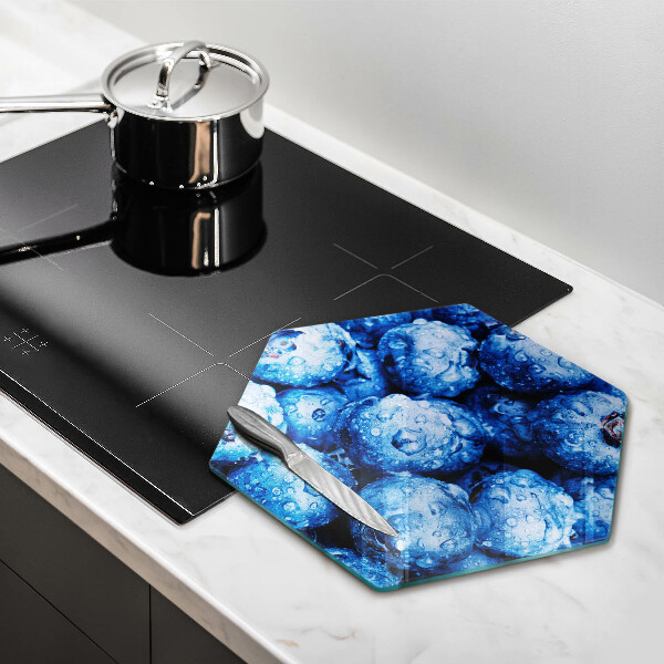 Tagliere in vetro Mirtilli succosi