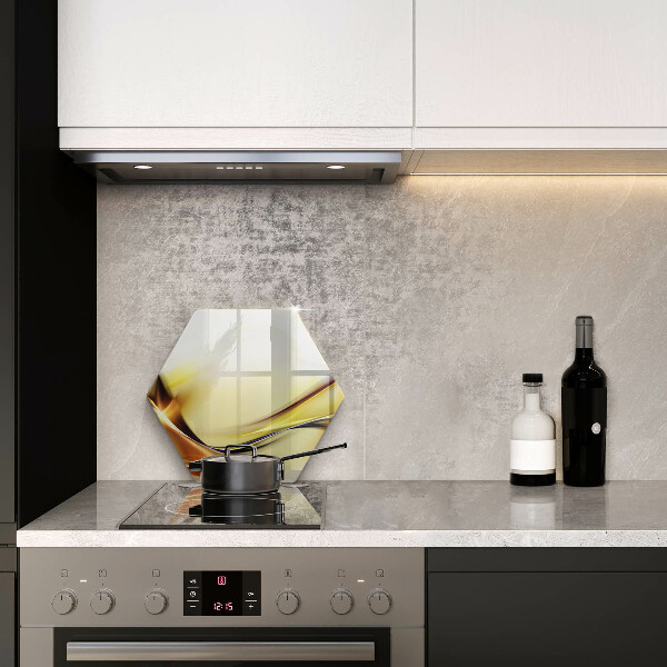 Tagliere in vetro Linee astratte di luce