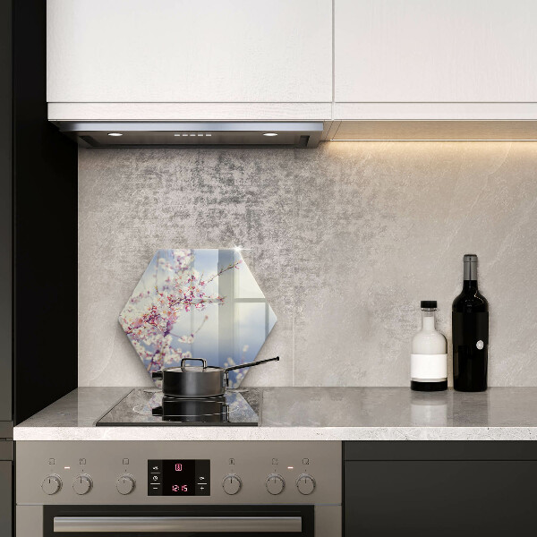 Tagliere in vetro Albero fiorito