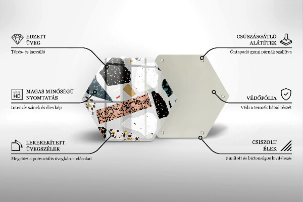 Tagliere in vetro temperato Gres