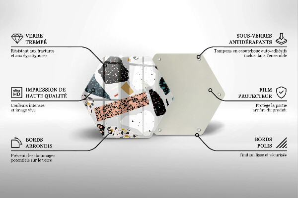 Tagliere in vetro temperato Gres