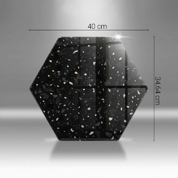 Tagliere in vetro temperato Gres scuro