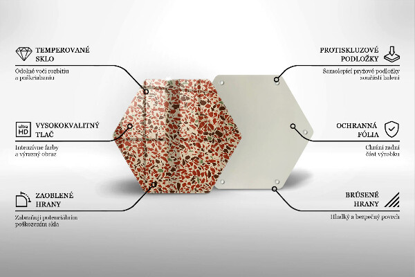 Tagliere in vetro temperato Gres pregiato