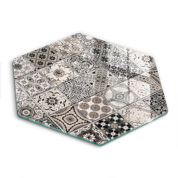 Tagliere in vetro Piastrelle decorative