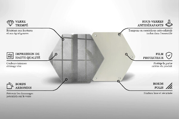 Tagliere in vetro Fondo di struttura concreta