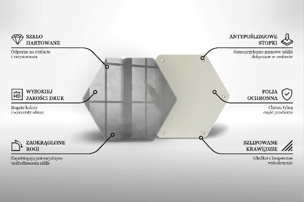 Tagliere in vetro Fondo di struttura concreta