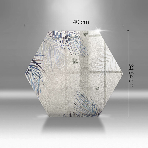 Tagliere in vetro temperato Foglie sottili