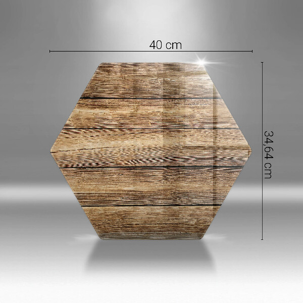 Tagliere in vetro Tavole con struttura in legno