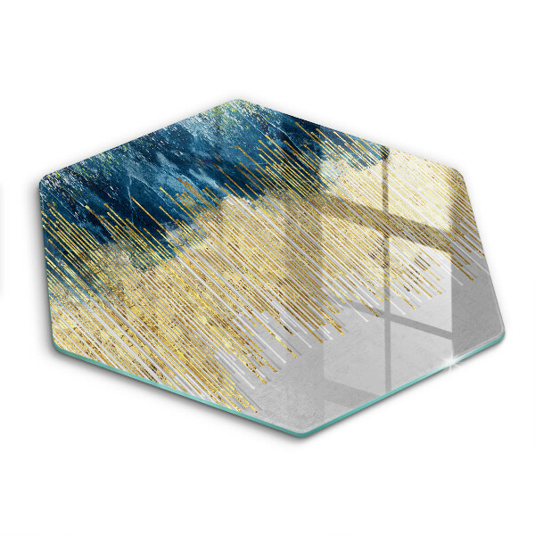 Tagliere in vetro Astrazione del designer