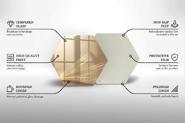 Tagliere in vetro Astrazione moderna