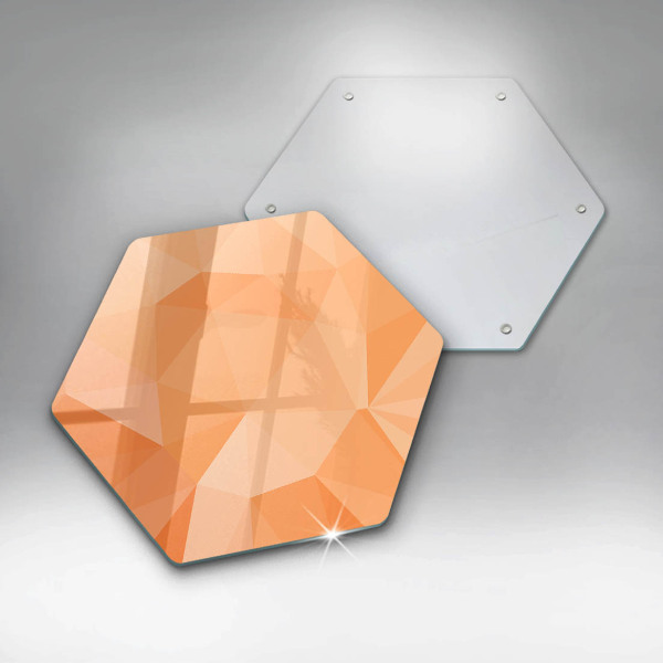 Tagliere in vetro Sfondo geometrico