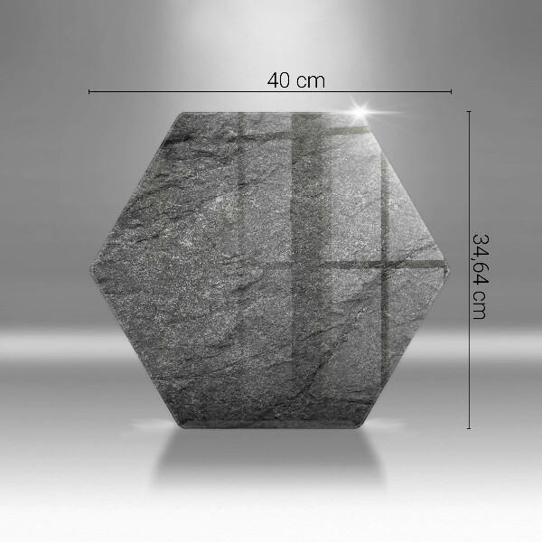 Tagliere in vetro Trama di pietra