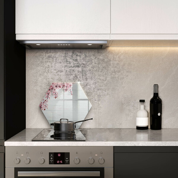 Tagliere in vetro Fiori sulle tavole