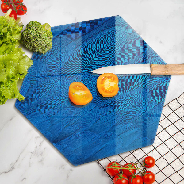 Tagliere in vetro Piume di uccelli