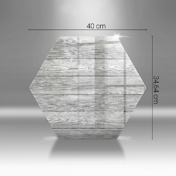 Tagliere in vetro Vecchie tavole di legno