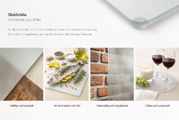 Tagliere in vetro rotonda fi30 cm