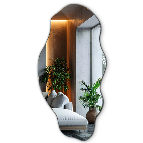 Specchio irregolare macchia 40x80