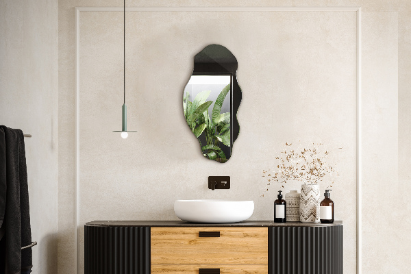 Specchio irregolare macchia 40x80