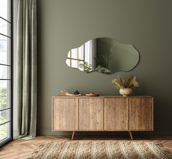 Specchio asimmetrico macchia 45x90