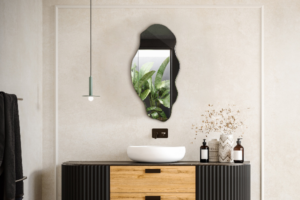 Specchio asimmetrico macchia 45x90