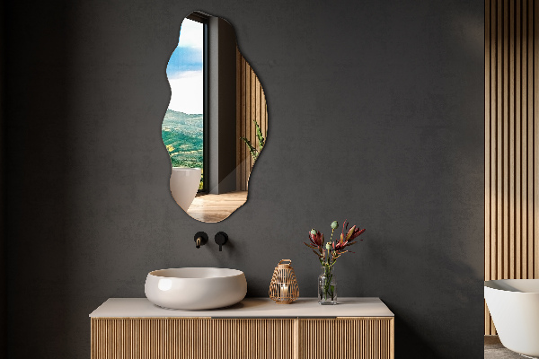 Specchio forma irregolare macchia 50x100