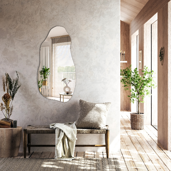 Specchio irregolare decorativo per la parete 45x90