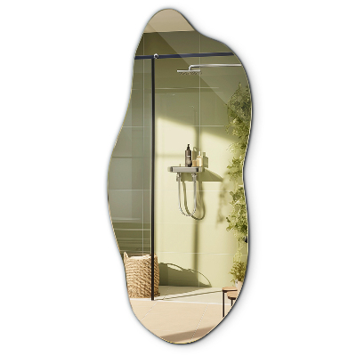 Specchio irregolare decorativo per il muro 35x80 cm