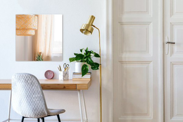 Specchio rettangolare decorativo senza cornice 100x70 cm