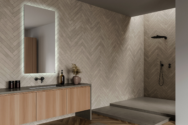 Specchio rettangolare con led 100x70 cm