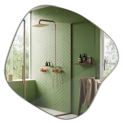 Specchio irregolare macchia originale 77x77 cm