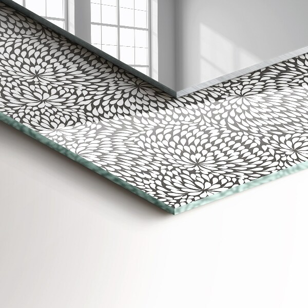 Specchio con cornice stampata Motivo 3d