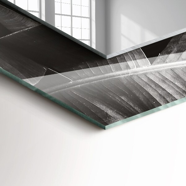 Specchio stampato Foglie di banano