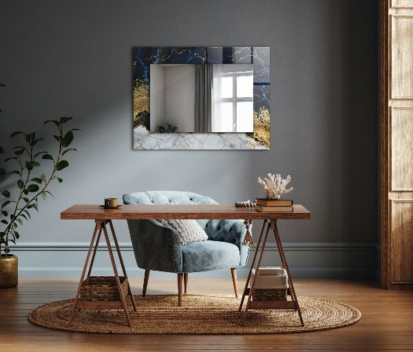 Specchio stampato Marmo astratto