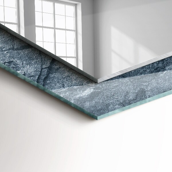 Specchio decoro Pietra rocciosa strutturata