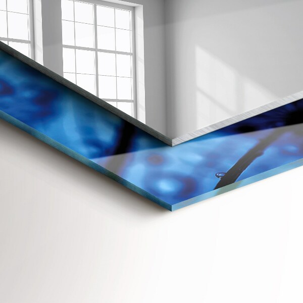 Specchio stampato Gocce su soffianti