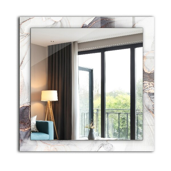 Specchio stampato Arte astratta marmo