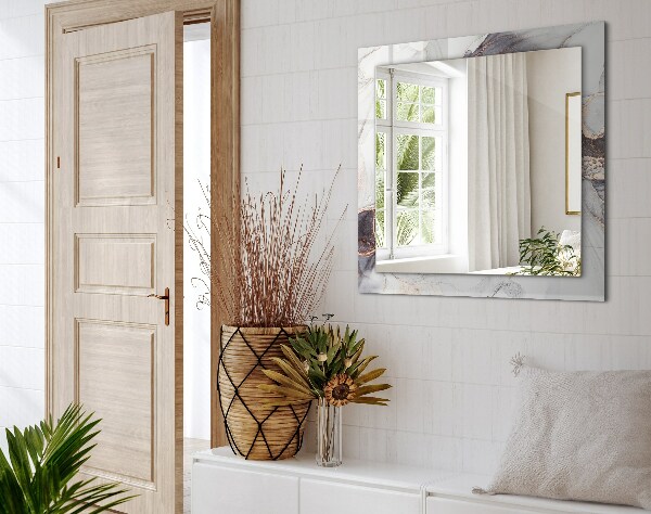 Specchio stampato Arte astratta marmo