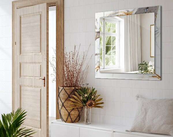 Specchio stampato Marmo con venature