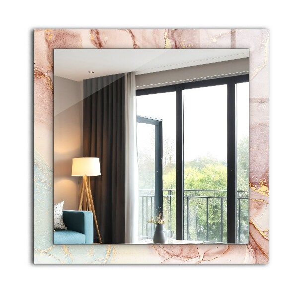 Specchio con cornice stampata Acquerello astratto