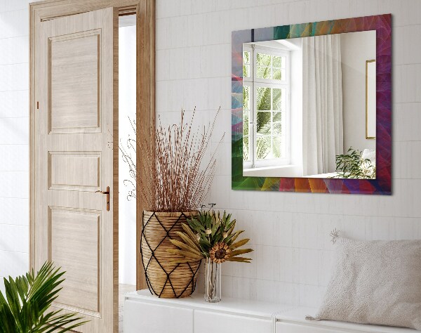 Specchio decoro Spirale astratta colorata