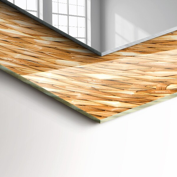 Specchio stampato Treccia di vimini