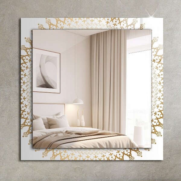 Specchio stampato Motivo Mandala