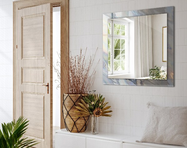 Specchio con cornice stampata Disegni astratti colorati