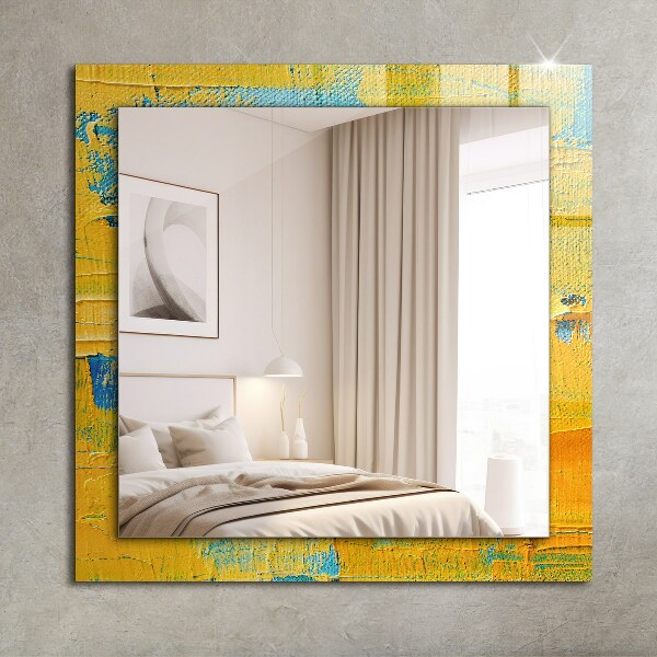 Specchio stampato Pittura a olio astratta