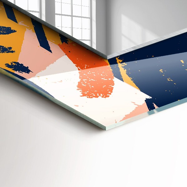 Specchio stampato Grafica astratta a colori