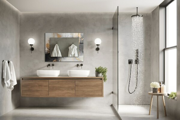 Specchio stampato Arte moderna astratta