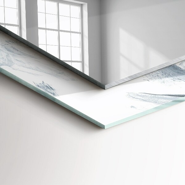 Specchio decoro Composizione pittorica astratta