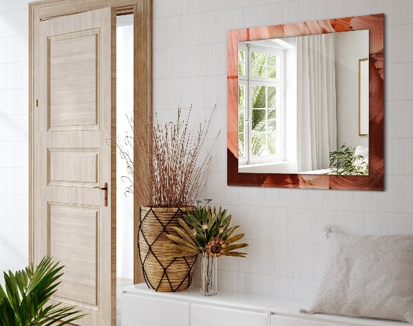 Specchio decoro Roccia del canyon del deserto