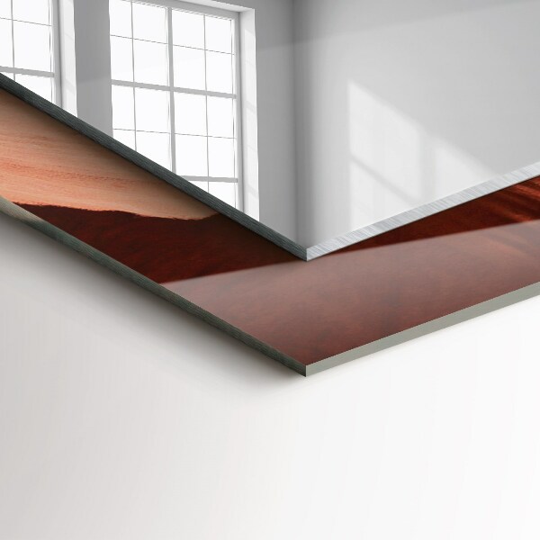 Specchio decoro Roccia del canyon del deserto