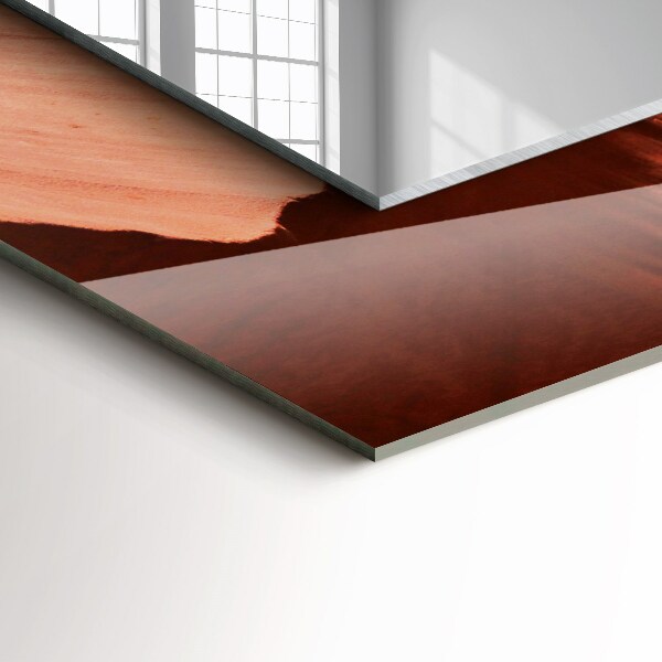 Specchio decoro Roccia del canyon del deserto